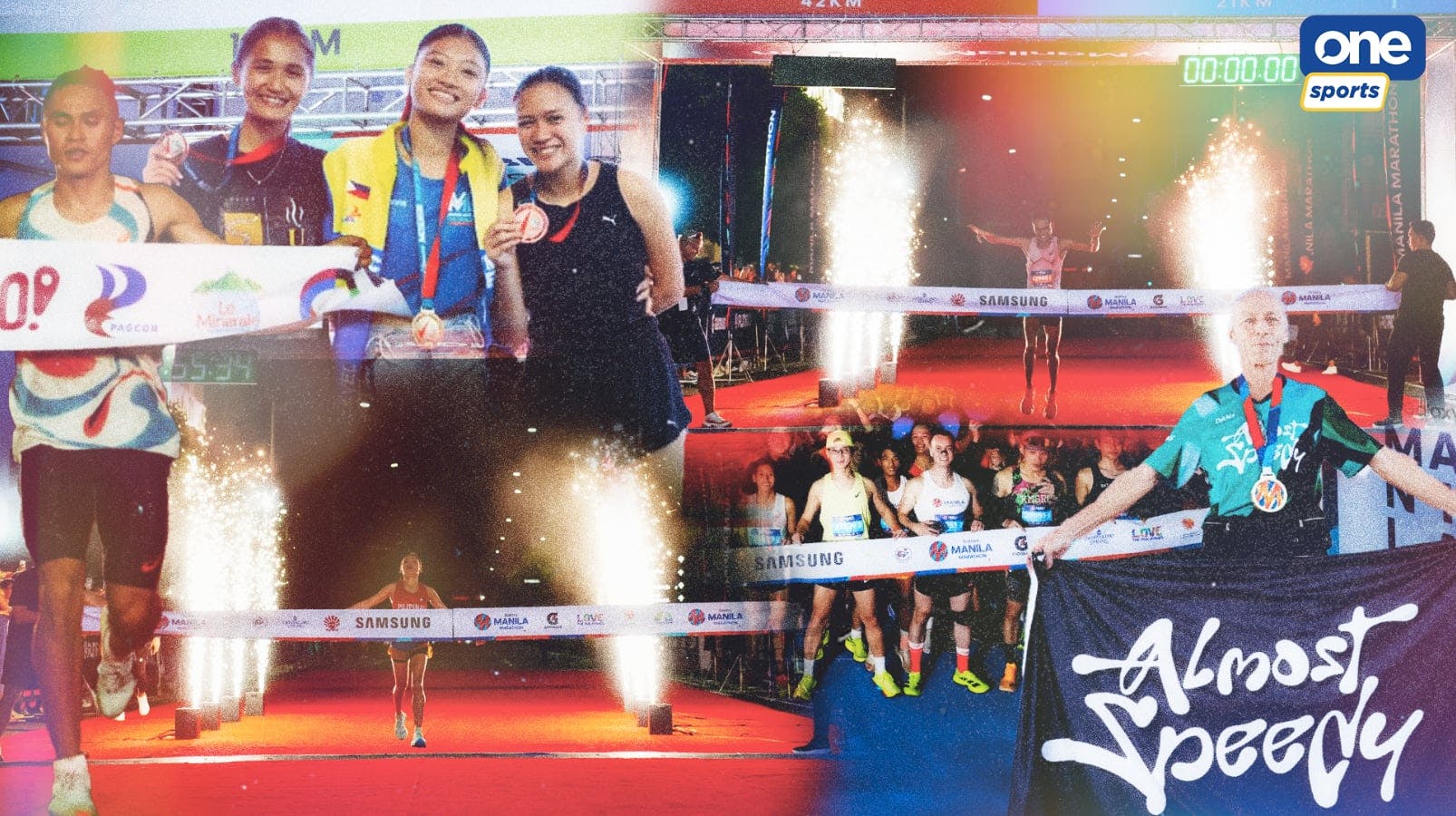 Winning pace | List of running podium finishers and their elapsed time in 2025 races